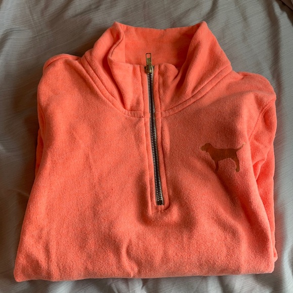 PINK Victoria's Secret Tops - VS pink quarter zip